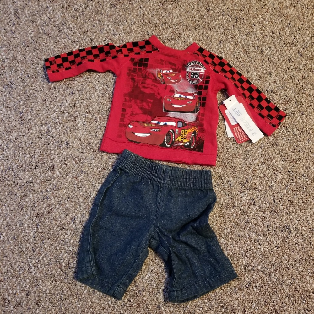 Cars newborn outfit